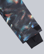 Laxx Mens Printed Snow Jacket - Orange