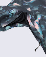 Tignes Printed Womens Waterproof Snow Jacket - Black