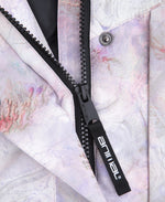 Tignes Printed Womens Snow Jacket - Pink