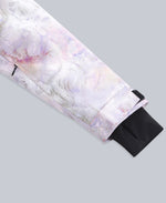 Tignes Printed Womens Snow Jacket - Pink