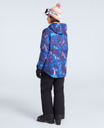 Tignes Printed Womens Snow Jacket - Purple