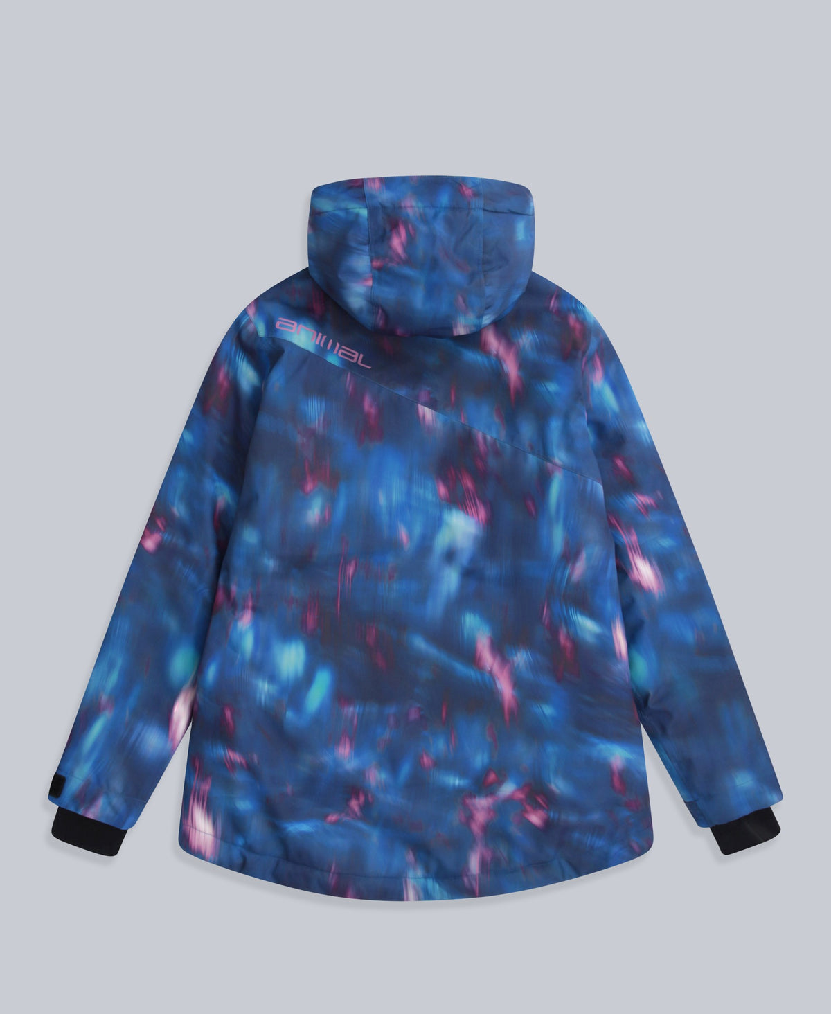 Tignes Printed Womens Waterproof Snow Jacket - Purple