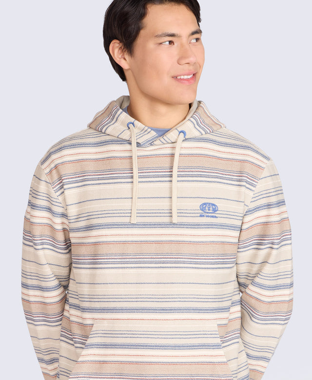 Loyal Mens Beach Hoodie - Brown