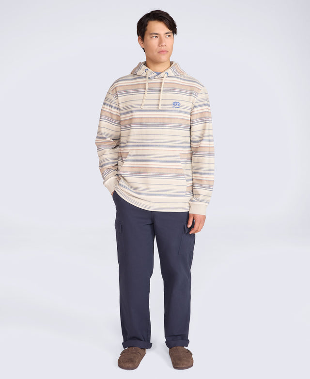 Loyal Mens Beach Hoodie - Brown