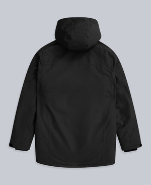 Lisbon Mens Waterproof Parka - Black