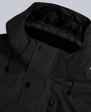 Lisbon Mens Waterproof Parka - Black