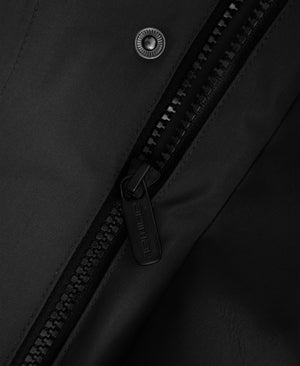 Lisbon Mens Waterproof Parka - Black