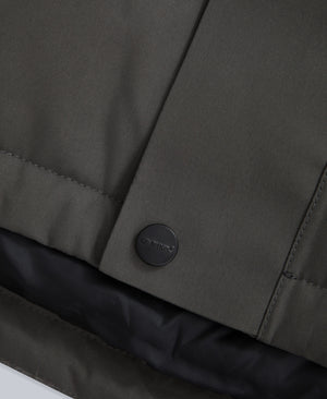 Lisbon Mens Waterproof Parka - Dark Khaki
