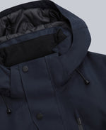 Lisbon Mens Waterproof Parka - Navy