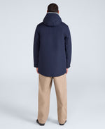 Lisbon Mens Waterproof Parka - Navy