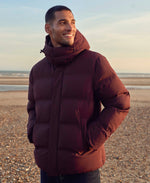 Nimbus Mens Padded Jacket - Dark Burgundy