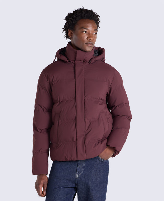 Nimbus Mens Padded Jacket - Dark Burgundy