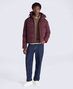 Nimbus Mens Padded Jacket - Dark Burgundy