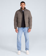 Volt Mens Padded Jacket - Dark Khaki
