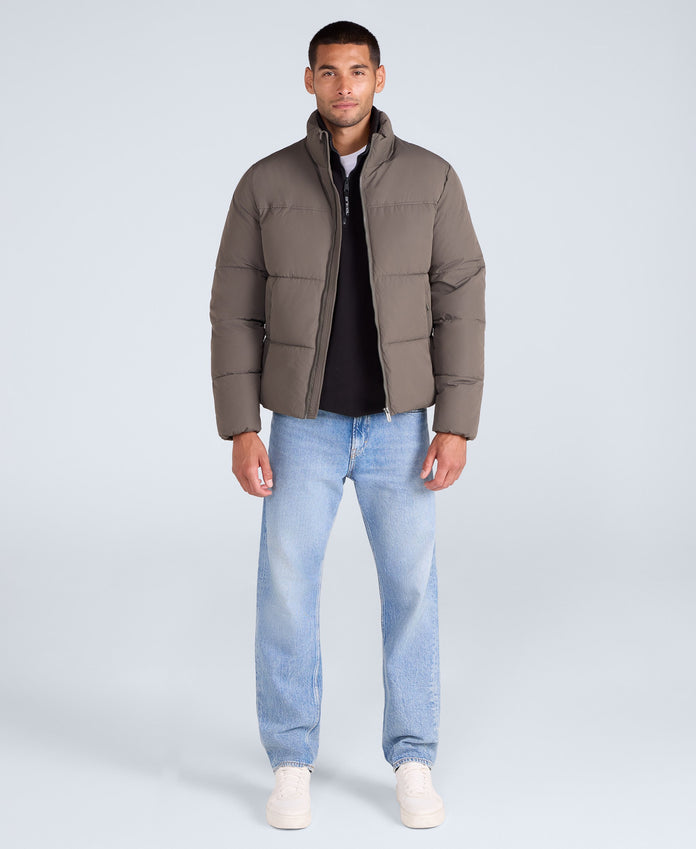 Volt Mens Padded Jacket - Dark Khaki