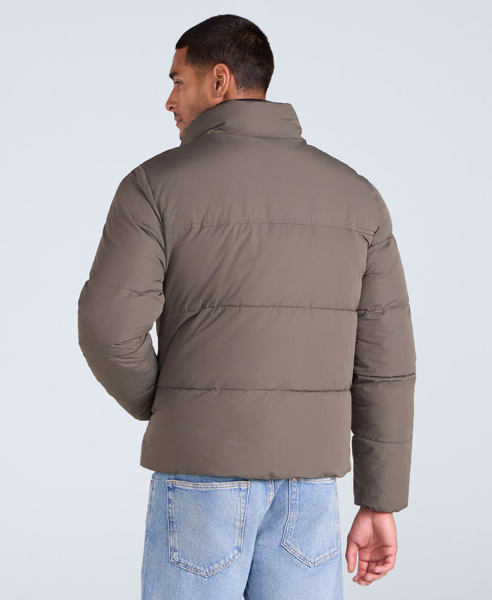 Volt Mens Padded Jacket - Dark Khaki