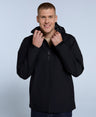 Elements Mens 2.5 Layer Waterproof Jacket - Jet Black