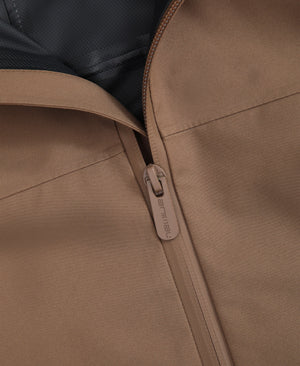 Elements Mens 2.5 Layer Waterproof Jacket - Tan