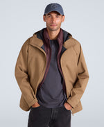 Elements Mens 2.5 Layer Waterproof Jacket - Tan
