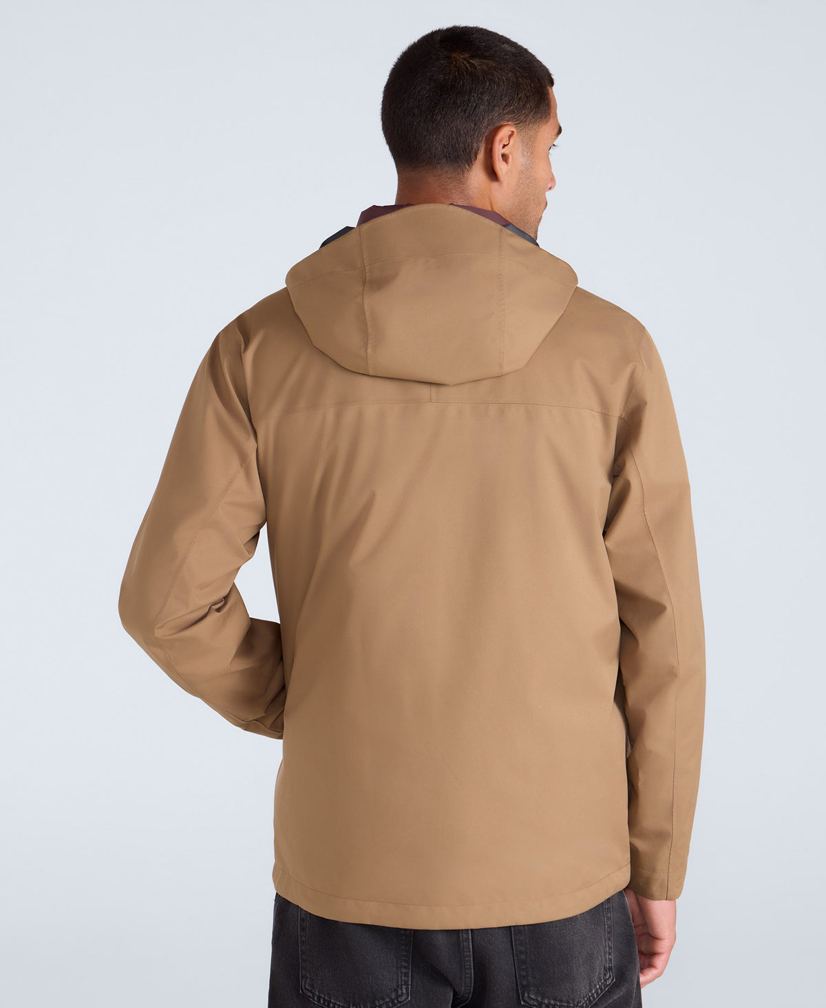 Elements Mens 2.5 Layer Waterproof Jacket - Tan
