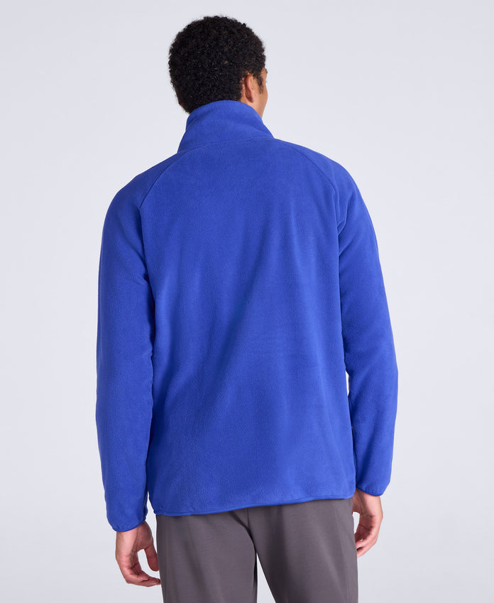 Stockholm Mens Half-Zip Fleece - Bright Blue