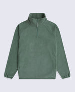 Stockholm Mens Half-Zip Fleece - Dark Green