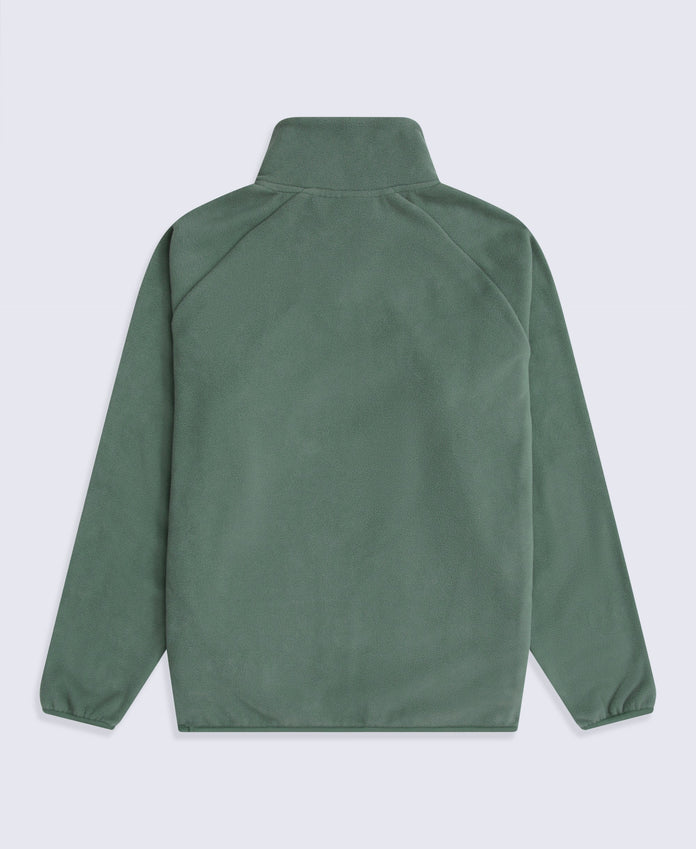 Stockholm Mens Half-Zip Fleece - Dark Green