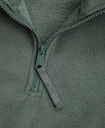 Stockholm Mens Half-Zip Fleece - Dark Green