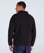 Stockholm Mens Half-Zip Fleece - Jet Black