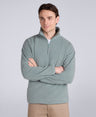 Stockholm Mens Half-Zip Fleece - Light Blue