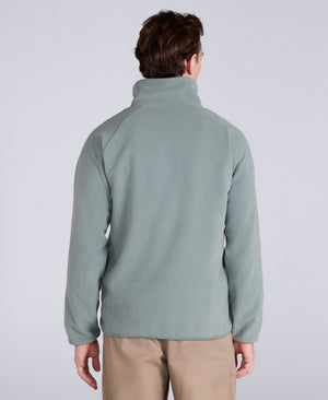 Stockholm Mens Half-Zip Fleece - Light Blue