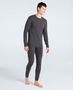 Blaze Mens Base Layer Top - Charcoal