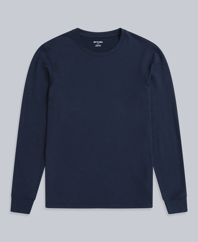 Blaze Mens Base Layer Top - Dark Blue