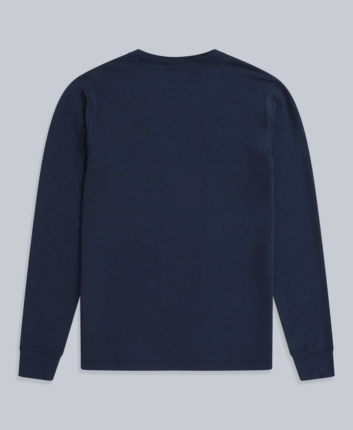 Blaze Mens Base Layer Top - Dark Blue