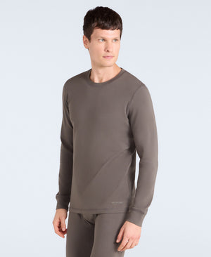 Blaze Mens Base Layer Top - Dark Khaki