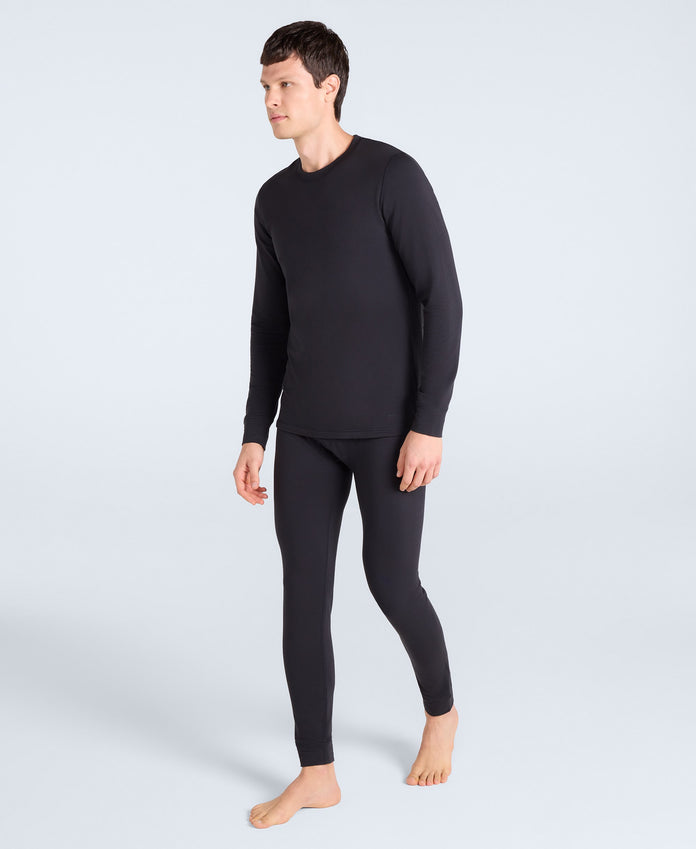 Blaze Mens Base Layer Top - Jet Black