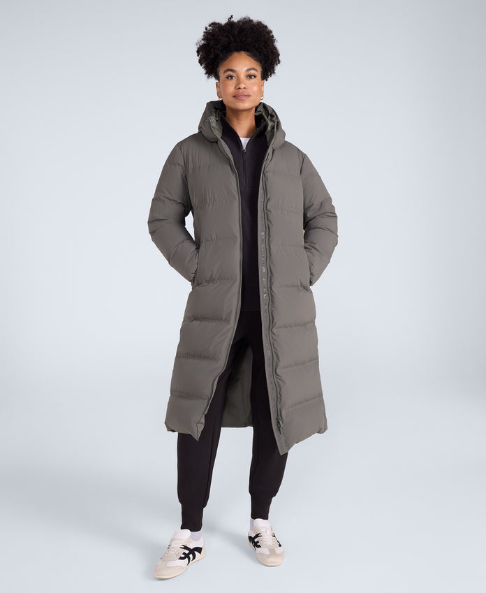 Cosi Cloud Womens Down Coat - Khaki
