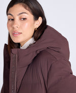 Cosi Cloud Womens Down Jacket - Brown