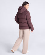 Cosi Cloud Womens Down Jacket - Brown