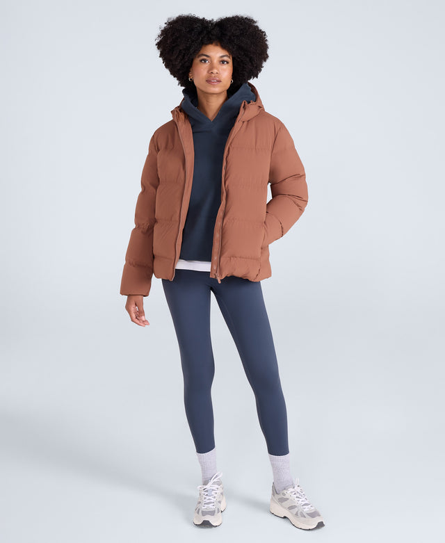 Cosi Cloud Womens Down Jacket - Rust