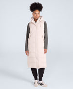 Comfort Zone Womens Longline Gilet - Beige