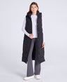 Comfort Zone Womens Longline Gilet - Jet Black