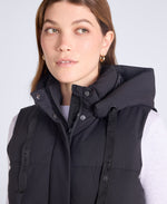 Comfort Zone Womens Longline Gilet - Jet Black