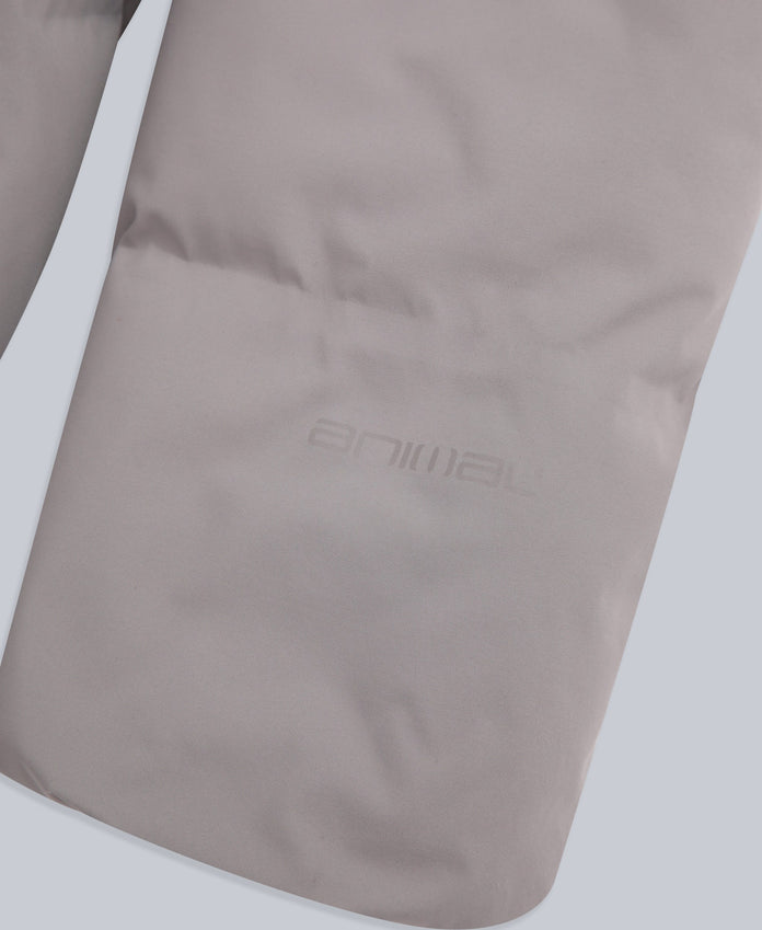 Cocoon Womens Borg Lined Padded Coat - Taupe