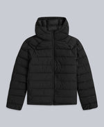 Light Cloud Cosi Hooded Womens Padded Jacket - Jet Black