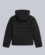 Light Cloud Cosi Hooded Womens Padded Jacket - Jet Black