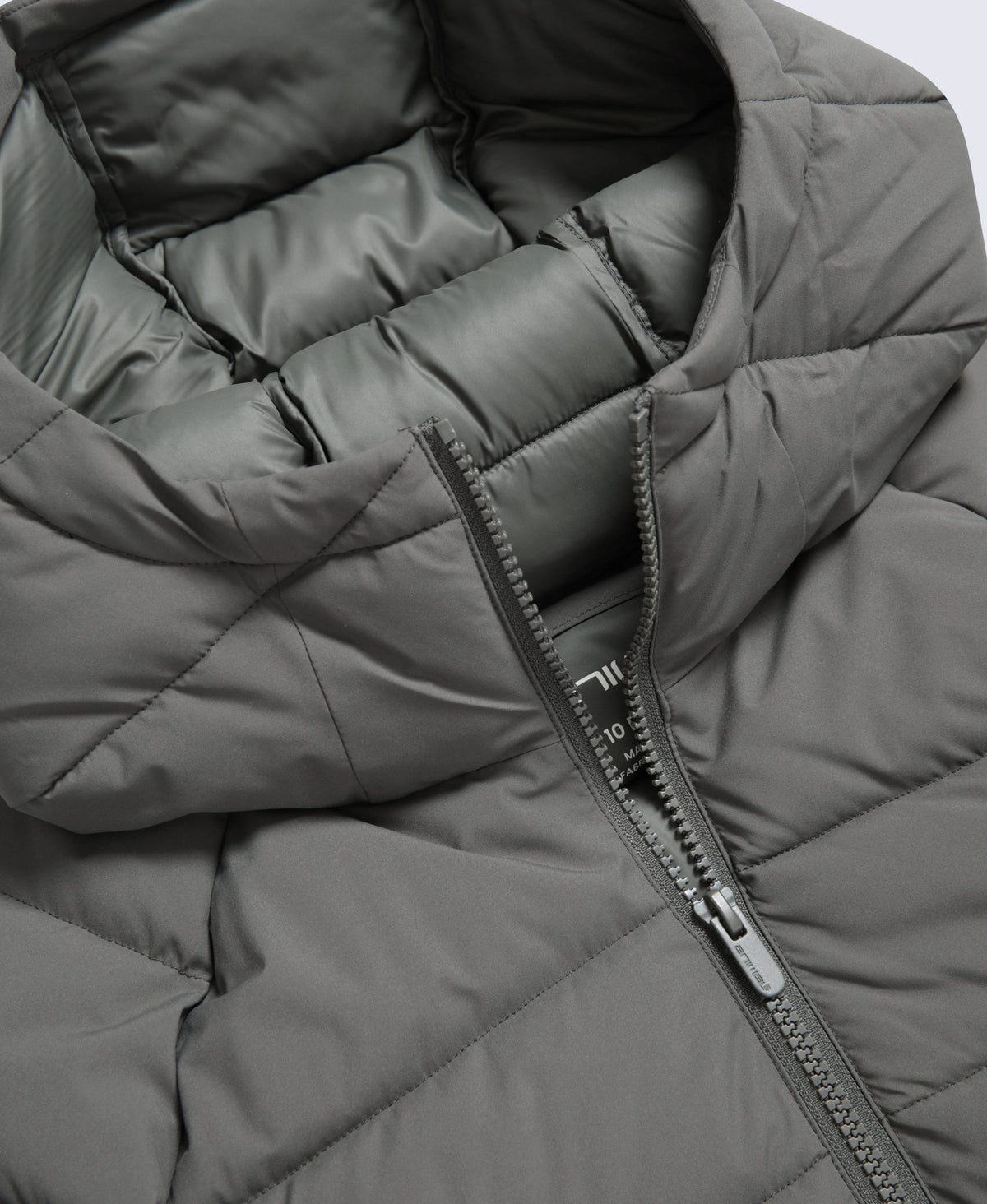 Cloud Womens Hooded Padded Jacket - Khaki