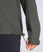 Elements Womens Waterproof Jacket - Khaki