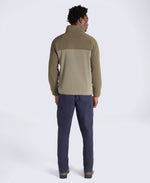 Stockholm Mens Full-Zip Fleece - Light Khaki