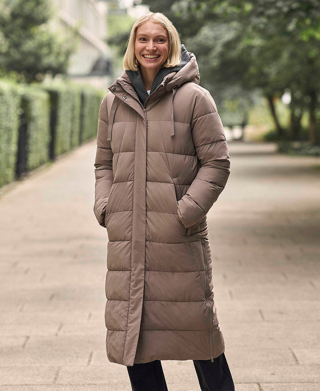 Comfort Cloud Womens Coat - Taupe